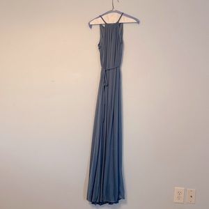 Blue bridesmaid dress